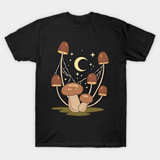 Mushrooms in the night T-Shirt